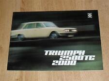 Triumph brochure 1974 for sale  FAREHAM
