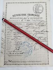 Ancien permis chasse d'occasion  Poitiers