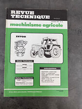 RT MACHINISME AGRICOLE N°55 ZETOR 8111 8145 10111 10145 12145 + Moteurs  I20 na sprzedaż  Wysyłka do Poland