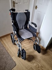 Lightweight folding wheelchair for sale  CHIPPENHAM