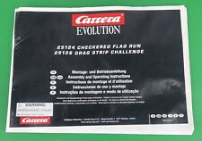 Carrera evolution instruction for sale  Oak Ridge