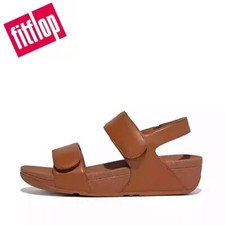 Fitflop Chinelos Femininos de Couro Verão Sandálias Ajustáveis Mules Praia Plataforma Sh comprar usado  Enviando para Brazil