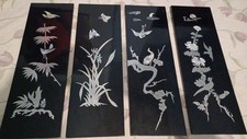 Vintage black laquer for sale  Milwaukee