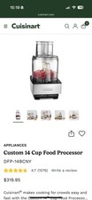 Cuisinart custom cup for sale  Pompano Beach