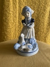 Delft figurine girl for sale  LANCASTER