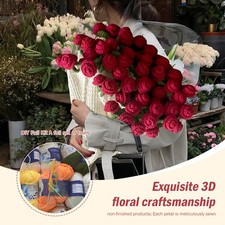 Rose crochet flowers for sale  UK