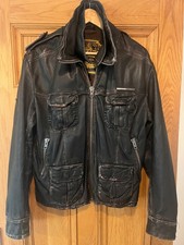 Superdry brad leather for sale  HUDDERSFIELD