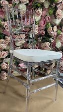 Chiavari chair transparent for sale  LONDON