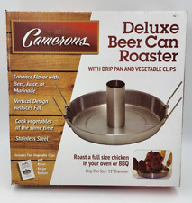 Torrador de lata de cerveja Camerons Deluxe 11" gotejamento aço inoxidável - caixa aberta/não usado comprar usado  Enviando para Brazil