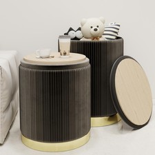 Twira round ottoman for sale  Seattle