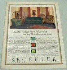 1930 print kroehler for sale  Sterling Heights