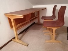 Alte ehemalige schulbank gebraucht kaufen  Greding