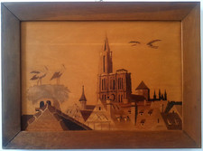 Tableau marqueterie joseph d'occasion  Grenoble-