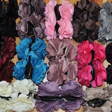 Haarklammer blumen satin gebraucht kaufen  Kirchheim b.München