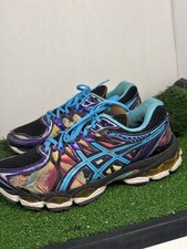 Tênis de corrida ASICS GEL-Nimbus 16 feminino tamanho 9 caleidoscópio raro chuva T485Q comprar usado  Enviando para Brazil