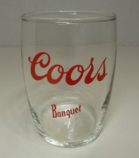 Banquete vintage *Coors* pequeno 5 oz. Copo de degustação de cerveja - 3 1/8" de altura comprar usado  Enviando para Brazil
