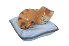 Figur schlafende katze gebraucht kaufen  Hochdorf