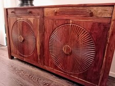 Sideboard vollholz thailand gebraucht kaufen  Hamburg