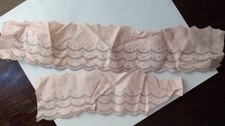 Pink blue scalloped for sale  Bridgeport