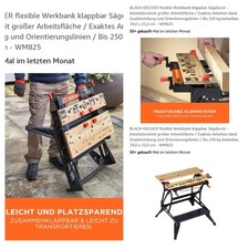 Black decker werkbank gebraucht kaufen  Cottbus