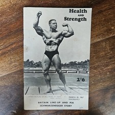 Strength health magazine for sale  BELPER