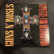 Usado, Guns N Roses Appetite For Destruction 1987 Vinyl LP Record comprar usado  Enviando para Brazil