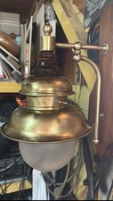 Lampada vintage ottone usato  Fiumicino