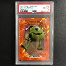 2024 Topps Chrome Disney Sapphire Edition #86 Mike Wazowski Laranja /25 PSA 10 comprar usado  Enviando para Brazil
