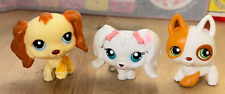 3 Littlest Pet Shop autêntico #127 Shepherd, #298 Cocker Spaniel, #65 maltês comprar usado  Enviando para Brazil