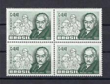 Conjunto Brasil 1955 Sc# 829 Jose Monteiro Lobato Author bloco 4 MNH comprar usado  Enviando para Brazil
