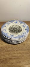 Assiettes parlantes vintage d'occasion  Boissy-l'Aillerie