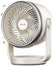 Ventilador de Escritorio, Circulador de Aire de 10 Pulgadas Ventilador de Funcionamiento Silencioso para Dormitorio, 70 ft Fuerte segunda mano  Embacar hacia Mexico