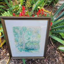 Vintage framed matted for sale  Danbury