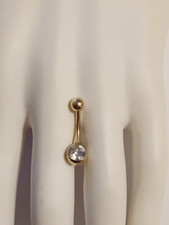 9ct gold navel bar for sale 9ct gold navel bar for sale DARTFORD