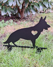 German shepherd metal for sale  DURHAM