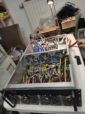 19 Zoll 4U Rack Mining Server Inter-Tech 4W2, bis zu 1200W, 6-8 GPU Refurbished, usado comprar usado  Enviando para Brazil