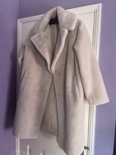 Cream faux fur for sale  DIDCOT