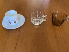 Tazzine caffe spaiate usato  Cornate d'Adda