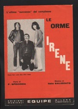 Spartito orme irene usato  Guidonia Montecelio