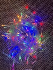 Multicoloured fairy lights for sale  NOTTINGHAM
