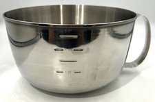 Tigela de mistura West Bend 3 qt aço inoxidável com alça 8” de largura feita nos EUA, usado comprar usado  Enviando para Brazil