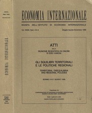 Economia internazionale. rivis usato  Italia