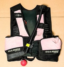 Usado, Colete de mergulho feminino US Divers Aqua-Lung Calypso compensador de flutuação BC P pequeno  comprar usado  Enviando para Brazil
