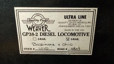 Weaver 3 rail for sale  Cincinnati