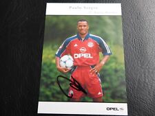 Paulo Sergio - Autogrammkarte signiert Bayern München comprar usado Paulo Sergio - Autogrammkarte signiert Bayern München comprar usado  Enviando para Brazil
