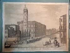 Incisione venezia san usato  Alessandria