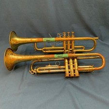 2 trompetes para restauração Couesnon Lafayette & Blessing Scholastic sem estojos comprar usado  Enviando para Brazil