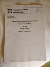 land rover series winch for sale land rover series winch for sale LOUGHBOROUGH