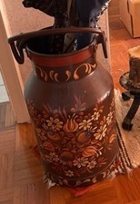 Milchkanne bemalt braun gebraucht kaufen  Cottbus