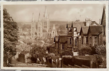 TRURO CATHEDRAL FROM KENWYN HILL  1954 C RICHETER BROWN REAL PHOTO POSTCARD for sale  Shipping to South Africa